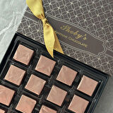 Çıtır Kadayıflı Antep Fıstığı Dolgulu Sütlü 16x20gr Sargılı Kare Çikolata 320gr (Dubai Çikolatası)