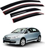 Balp Citroen C4 2004-2011 Arası Cam Rüzgarlığı 4lü Takım