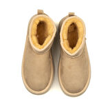 Melbourne Kışlık Kadın Kürk Detaylı Yüksek Taban Bot