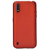 Gpack Samsung Galaxy A01 Kılıf Premier Silikon KorumaNano Glass