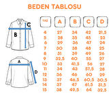 Kız Çocuk Beden Pileli Gömlek 3151