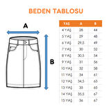 Kız Çocuk Çok Cepli Kot Şort 2861