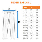 Kız Çocuk Dizi Pileli İspanyol Kot Pantolon 2200