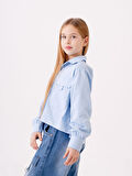 Kız Çocuk Gizli Patlı Gömlek 3161