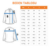 Kız Çocuk Kısa Trençkot Ceket 1545