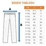 Kız Çocuk Ön Cepli Kot Pantolon 2179