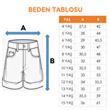 Kız Çocuk Pileli Şort 2864