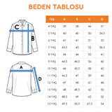 Kız Çocuk Tek Cepli Gömlek T-Shirt İkili Takım 1802