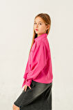 Kız Çocuk Torba Cepli Gömlek 3150