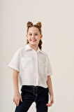 Kız Çocuk Duble Kol Gömlek 3169