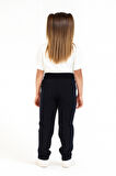 Kız Çocuk Beli İpli Okul Kaşkorse Pantolon G2025-2