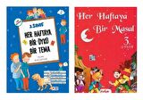 Yuva 3. Sınıf Her Haftaya Bir Öykü Bir Tema + Her Haftaya Bir Masal (2 Kitap)