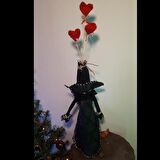 himarry Şans cücesi 60 cm kızıl saçlı kız hediyelik