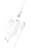 onopo 67w Usb Turbo Hızlı Şarj Aleti Seti Esnek Kablo Type-c - M6