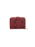 SİA ÇANTA Ollbag Kilim Desenli OrtaBoy Kadın Cüzdan Cift Yönlü Kart & Resim Konulabilir Ana Bölümler Orta Fermuarlı Göz Küçük Çanta Çüzdanı