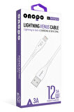 onopo İphone Apple Uyumlu  Lightning Usb Hızlı Şarj Ve Data Kablosu 3.0a / 1mt - D8