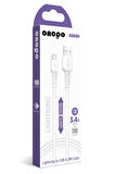 onopo İphone Apple Uyumlu  Lightning To Usb Kablo 3.4a Uyumlu Hızlı Şarj Ve Data Kablosu 2m - Q5