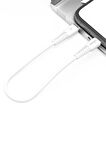 onopo İphone Apple Uyumlu  Type-C To Lightning Mini Pd 20W Hızlı Şarj ve Data Kablosu 30CM - P3