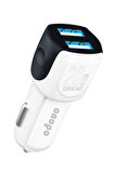 onopo 3.4A Çift USB Çıkışlı Hızlı Araç Şarjı 20W - A6