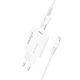 Lightning Usb 3.4A İphone Hızlı Şarj Cihazı Uyumlu 18W - X8