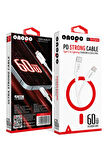 İphone Uyumlu Pd 60w Güçlü Kablo Type-c To Lightning Şarj Ve Data Kablo - P6