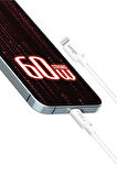 İphone Uyumlu Pd 60w Güçlü Kablo Type-c To Lightning Şarj Ve Data Kablo - P6