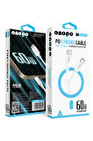 onopo Android Xiaomi Ve Samsung Uyumlu 60W PD Type-C to Type-C Hızlı Şarj ve Data Kablosu 1 Metre - P7