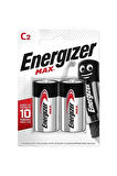 Energizer C Boy Max Alkalin Orta Pil 2li Blister Ambalaj