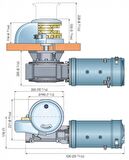 Regal Dik Irgat 3000W 24V Kavaleta 14 mm Maks Çalışma Yükü 1200 KG