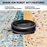 Shark ION Robot Vacuum AV751 Wi-Fi Connected