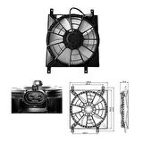 SUZUKİ SX4 06-12 KLİMA FAN KOMPLE