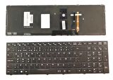 Clevo N850HL Uyumlu Notebook Klavyesi - Siyah - TR - Multi-Backlit
