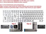 Casper Nirvana C300 Uyumlu Notebook Klavyesi - Siyah - TR - V2