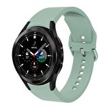 Megafox Samsung Galaxy Watch 5/5 Pro Spor Tasarım Silikon Kordon Pimli Esnek Kayış 40/44/45Mm Uyumlu
