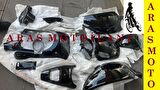 RKS AZURE 50  GRENAJ KAPORTA SETİ SİYAH RENK ( MOTOSİKLET DEĞİLDİR ) - ARASMOTO