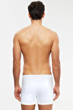 Erkek Penye Boxer Düğmeli 6 Lı Siyah S-3xl