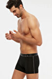Erkek Siyah Compact Sport Boxer 2 Li