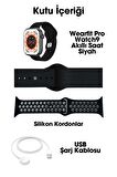 WEARFİT WATCH 9 Akıllı Kol Saati Smart Watch Model:inç 45mm AMOLED Ekran  (GRİ)