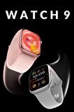 WEARFİT WATCH 9 Akıllı Kol Saati Smart Watch Model:inç 45mm AMOLED Ekran  (GRİ)
