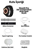 WEARFİT X8 COMBİNATİON Akıllı Kol Saati Smart Watch Model:inç 49mm TFT Ekran (SİYAH)