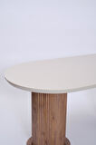 Bohem Traverten Boyalı HighGloss MDF Yemek Masası 90*170
