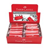Faber-Castell Dust-Free Üçgen Kırmızı Silgi 20'li 5130187236000