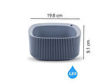 Omnipazar KRS-248 Pera Dekoratif Aranjman Kaktus Sukulent Saksı 1.8 Litre No 2