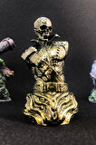 Hayalet Sürücü Ghost Rider Büst 10cm - Gold Efekt