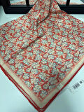 Silk Home Soft Pamuk Eşarp Yavruağzı Turkuaz Kum beji