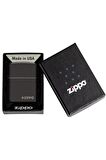Zippo Çakmak Logolu Ebony Parlak Siyah 24756zl