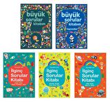 Büyük Sorular İlginç Sorular Kitabım Ciltli 5 Kitap