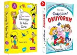 Yuva 1.Sınıf Dik Temel Harflerle Okumaya İlk Adım + Çok Güzel Okuyorum Hikaye Seti 20 Kitap