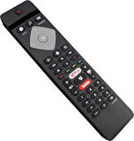 Philips 65PUS6504/12 İle Uyumlu 4K Smart Tv Kumandası