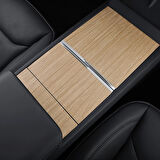 TESLA MODEL Y JUNİPER/MODEL 3 HIGHLAND Orta Konsol Koruyucu Ahşap Görünümlü Kaplama